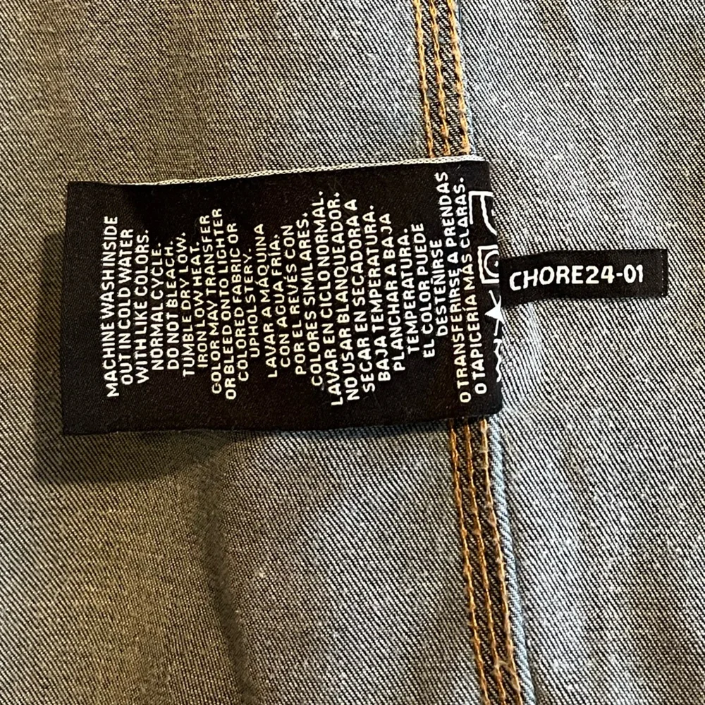 Well Worn • Denim Chore Jacket • Utility Pockets • Size S - Picture 4 of 7